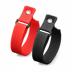 КСВ-СО 25х450 зел Стяжка-велькро