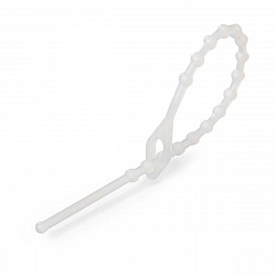 КСШ 120 (бел) (100шт) Стяжка нейлоновая