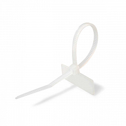 КСМ 3x100 (бел) (100шт) Стяжка нейлоновая