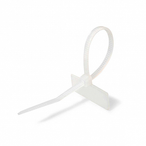 КСМ 3x200 (бел) (100шт) Стяжка нейлоновая