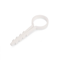 ДХК 16 (бел)(100шт.) Дюбель-хомут